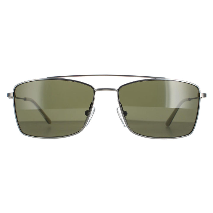 Calvin Klein Sunglasses CK18117S 008 Satin Gunmetal Green