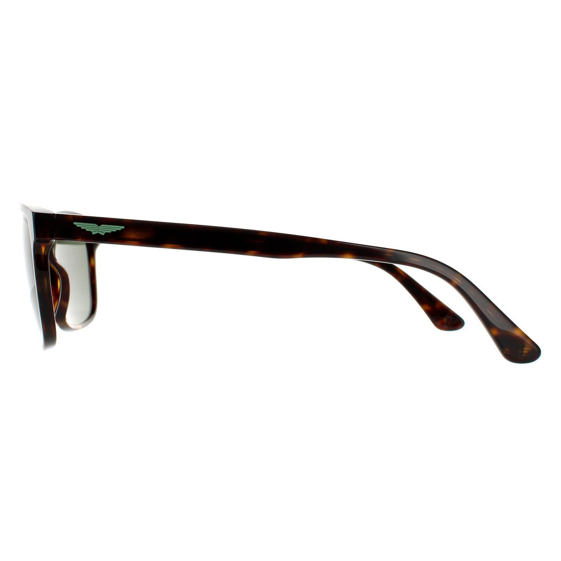 Police Sunglasses SPL998 Origins Lite 4 0722 Shiny Dark Havana Green