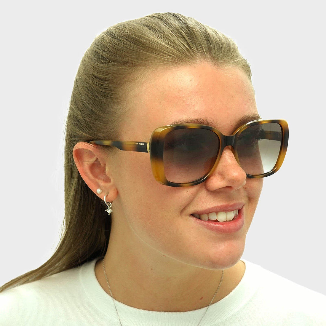 Ted Baker Sunglasses TB1640 Margo 136 Havana Brown Gradient