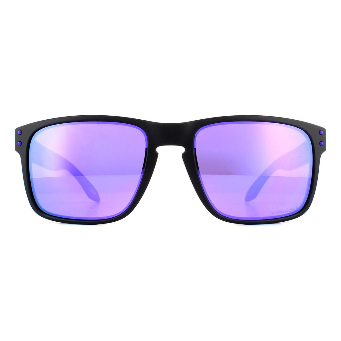 Oakley Holbrook oo9102 Sunglasses Matte Black Prizm Violet