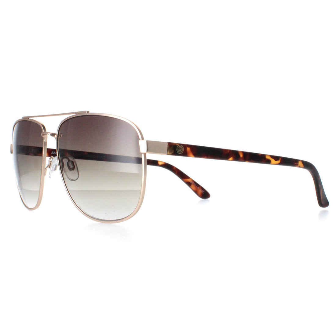 Smarty Sunglasses X1122 B Matte Gold Matte Demi Tortoise Brown Grey