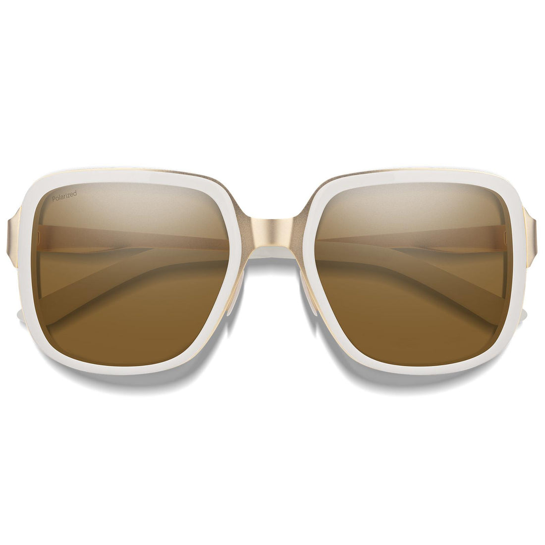 Smith Sunglasses Aveline VK6 SP White Gold Bronze Polarized