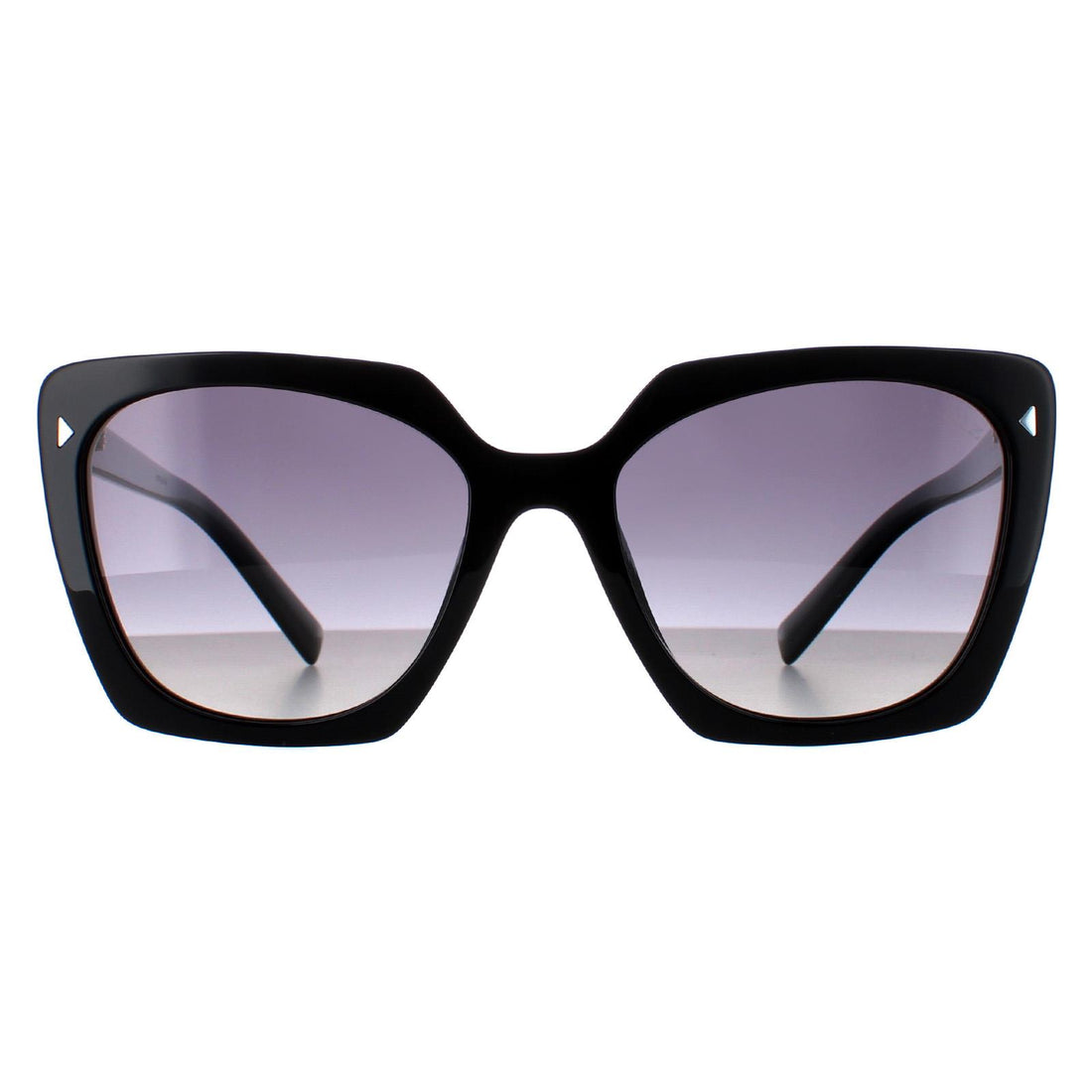 Prada Sunglasses PR23ZS 1AB5W1 Black Grey Gradient Polarized