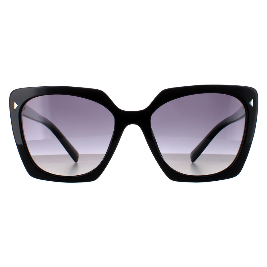 Prada Sunglasses PR23ZS 1AB5W1 Black Grey Gradient Polarized
