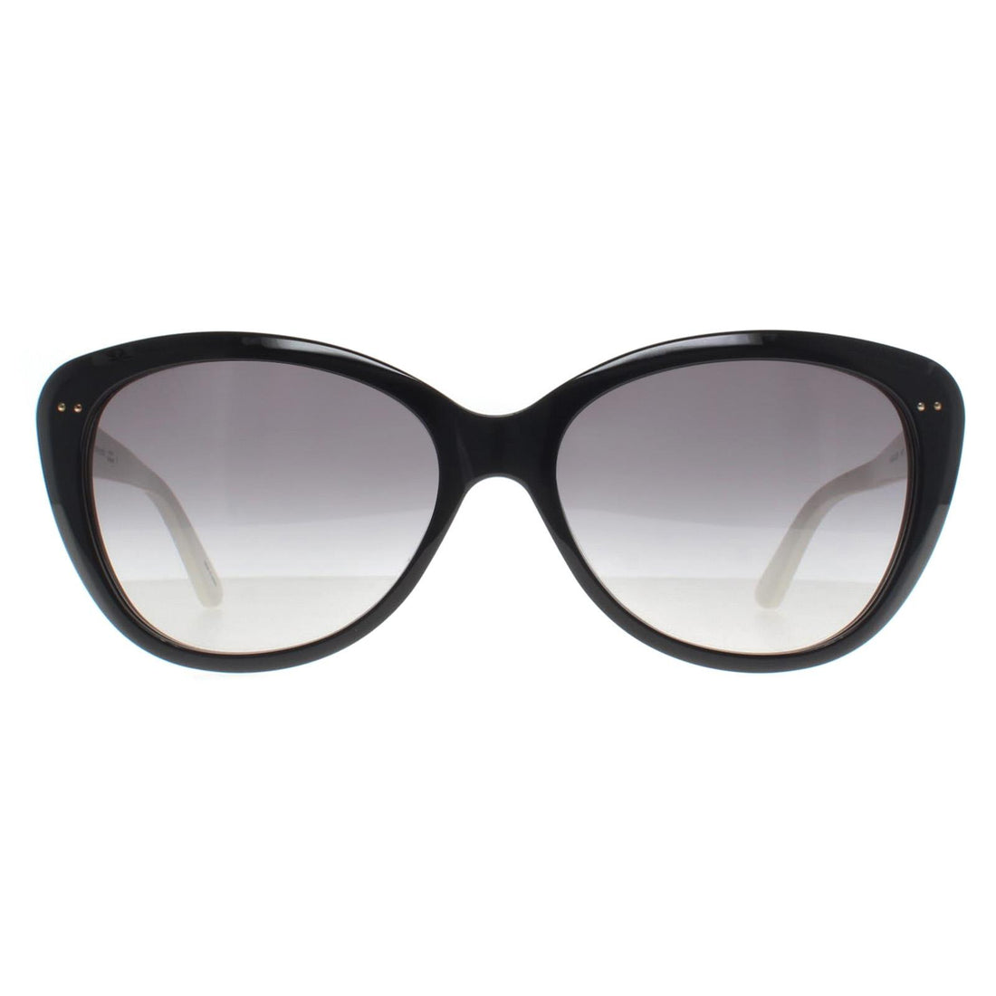 Kate Spade Sunglasses Angelique/S US FU8 Y7 Black Cream Grey Gradient