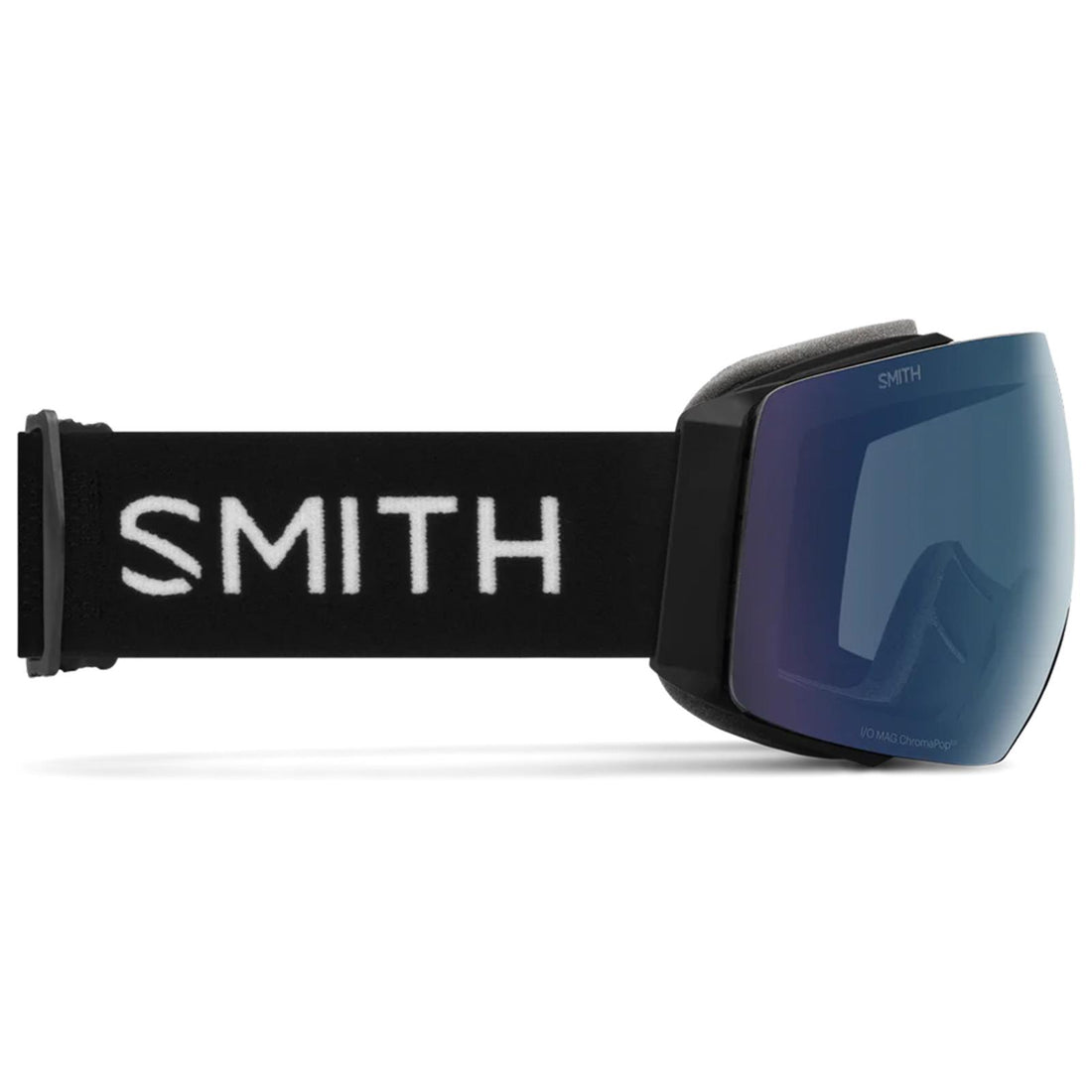 Smith Ski Goggles I/O Mag 0JX 4L Black ChromaPop Pro Photochromic Blue Mirror & CP Storm Blue Sensor Mirror
