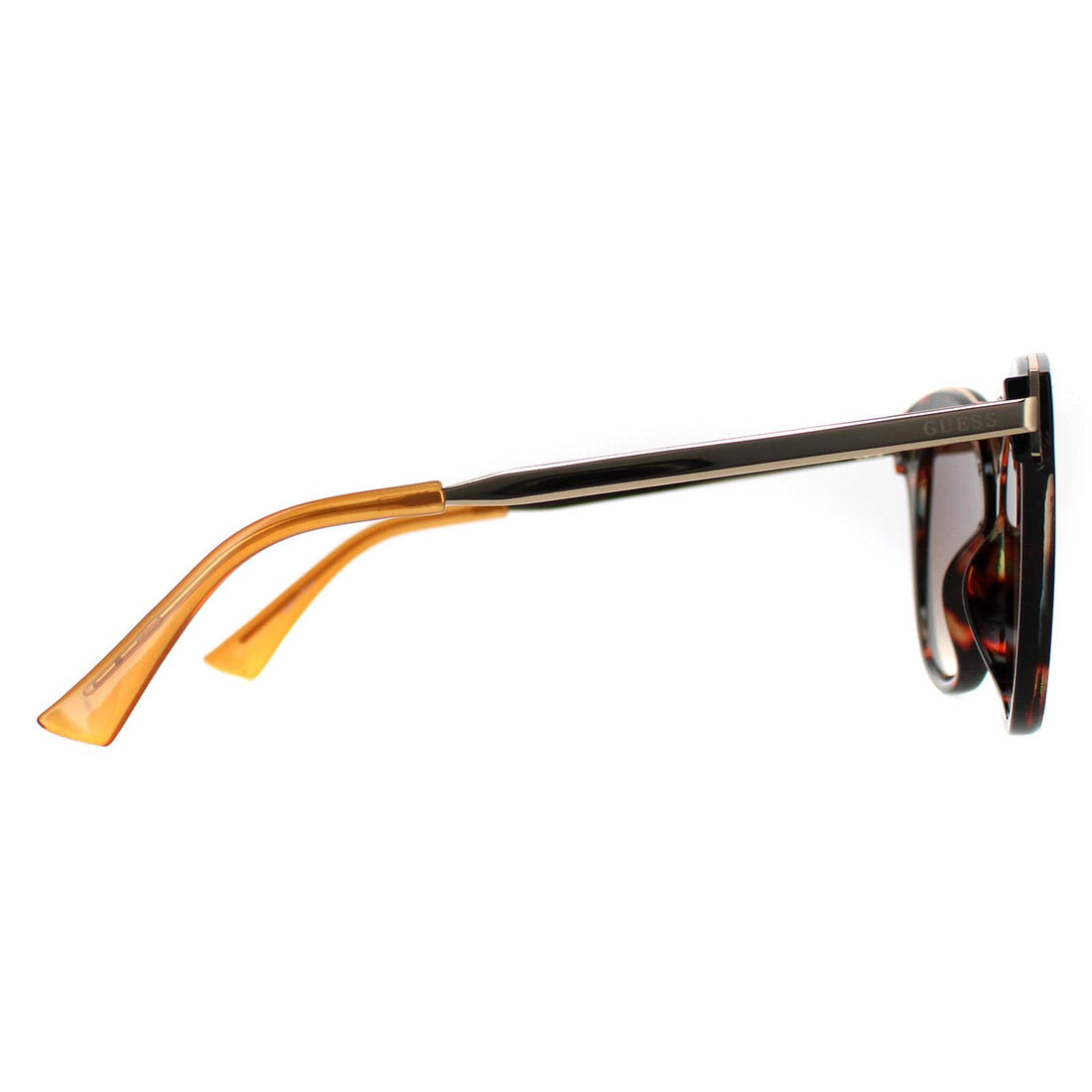 Guess Sunglasses GF0304 52G Shiny Black Smoke Mirror