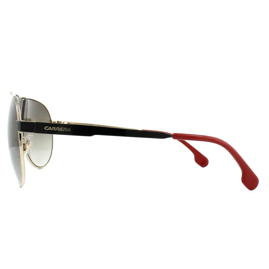 Carrera Sunglasses 1005/S 2M2 HA Gold Black Brown Gradient