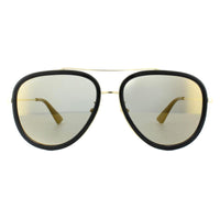 Gucci GG0062S Sunglasses Black Gold / Gold