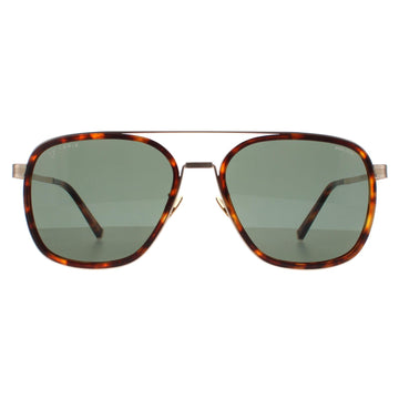 Police Sunglasses SPLC49 Lewis 21 09HW Shiny Red Havana Green