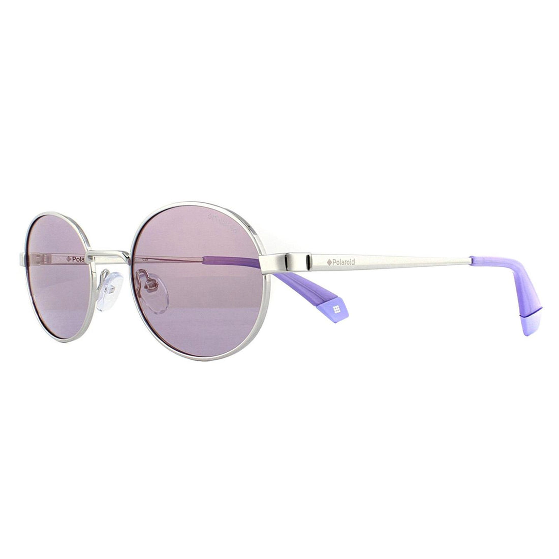 Polaroid Sunglasses PLD 6066/S B6E A2 Lilac Silver Lilac Polarized