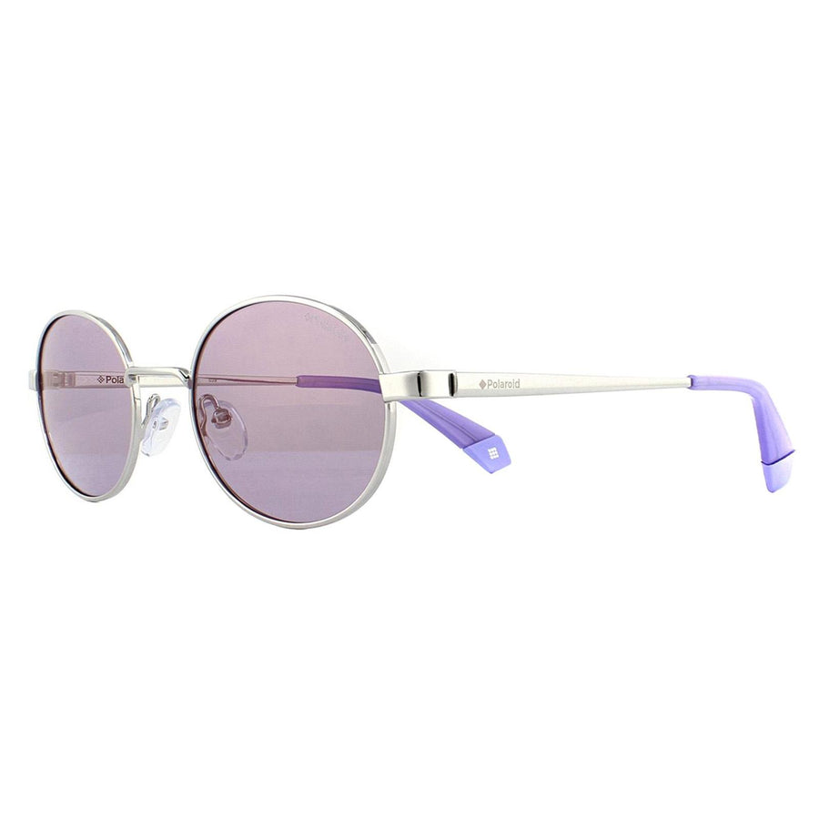 Polaroid Sunglasses PLD 6066/S B6E A2 Lilac Silver Lilac Polarized