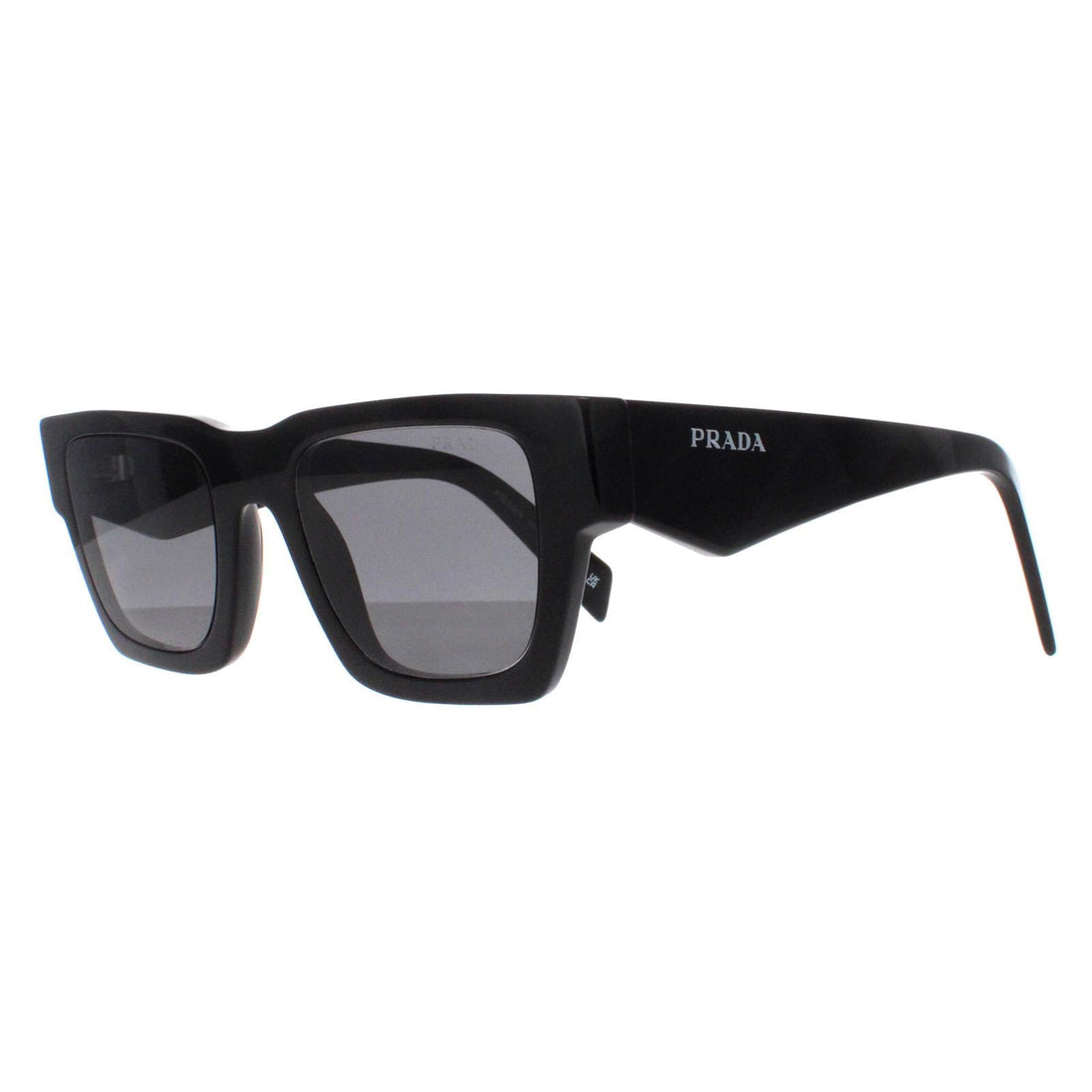 Prada Sunglasses PRA06S 16K08Z Black Dark Grey