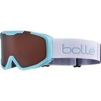 Bolle Ski Goggles Rocket BG107004 Matt White and Blue Rosy Bronze
