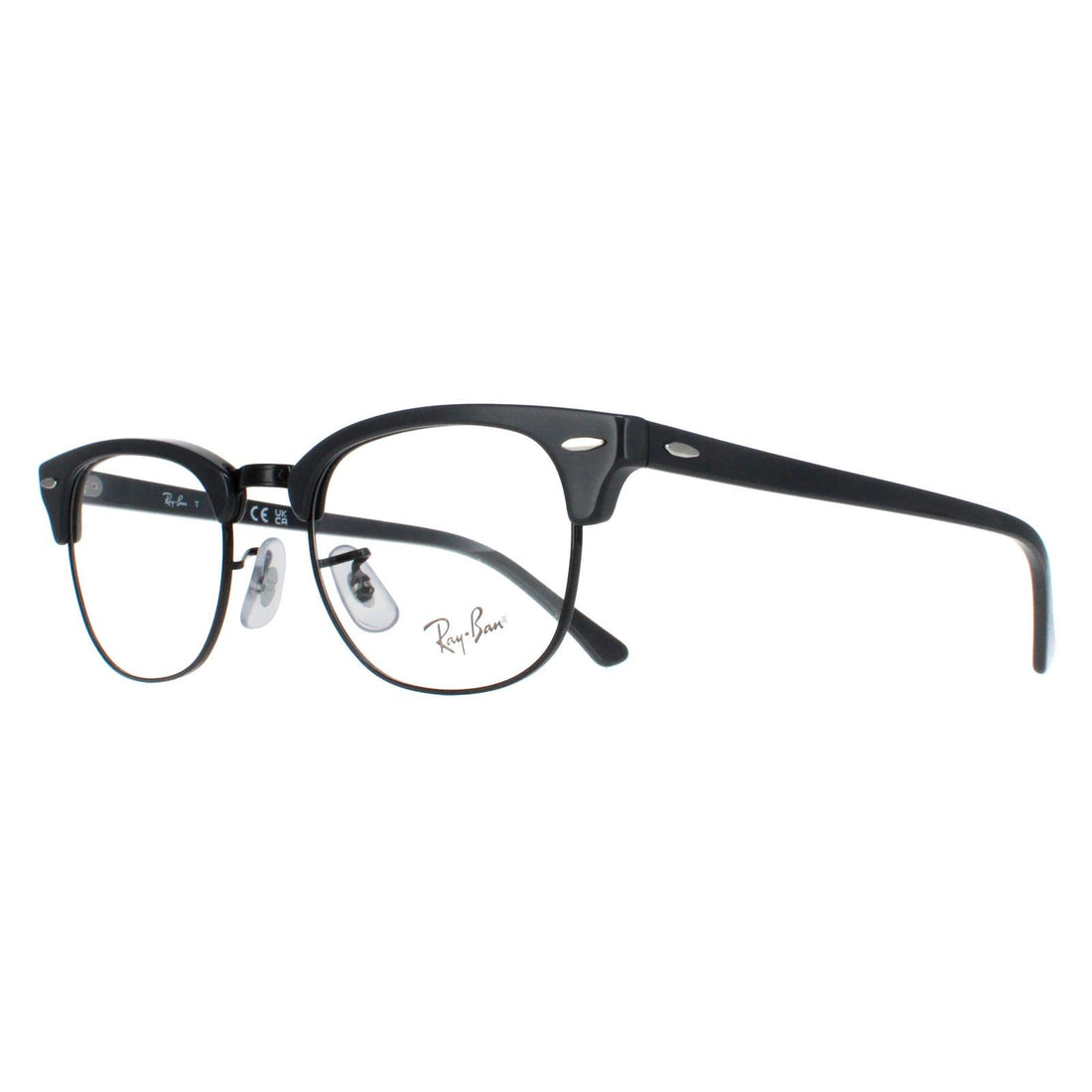 Ray-Ban Glasses Frames RX5154 Clubmaster 8232 Grey on Black Men Women