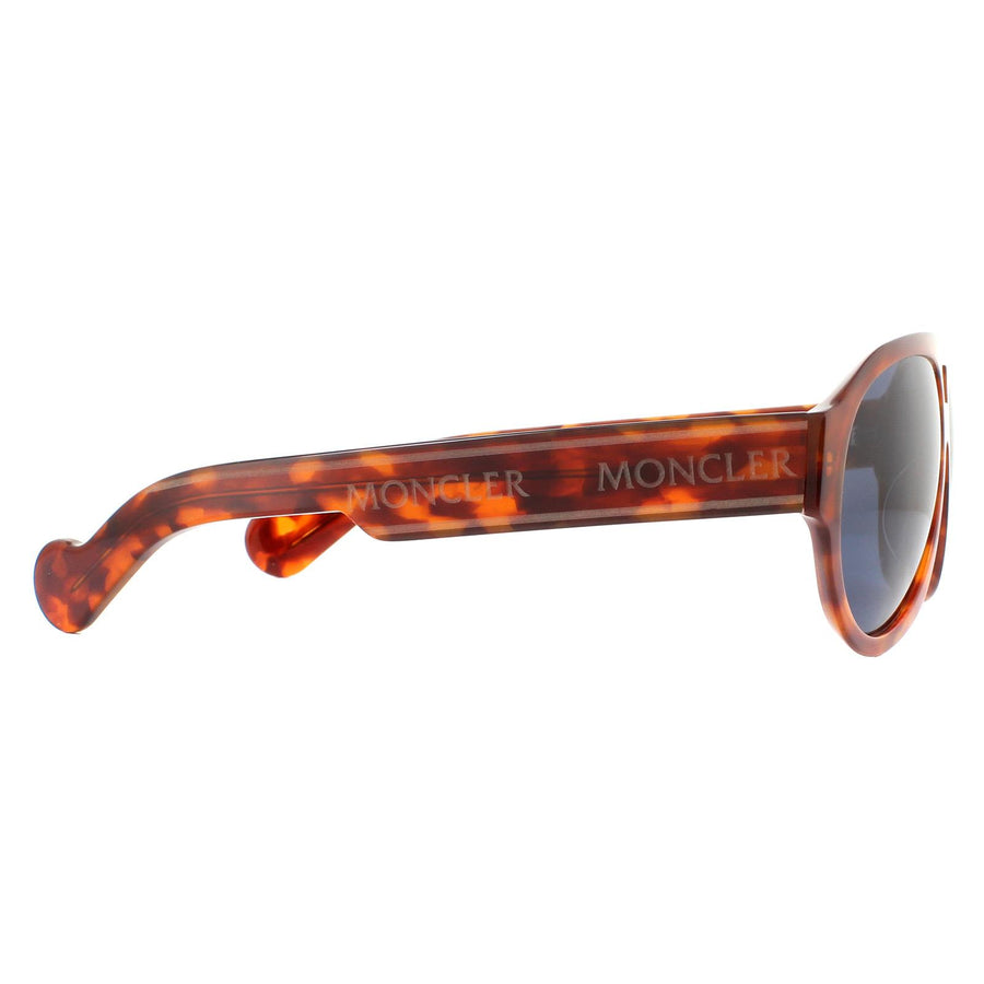 Moncler Sunglasses ML0095 56V Havana Blue