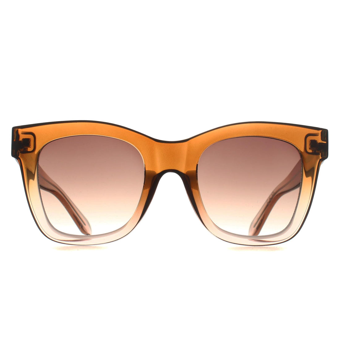 Quay Sunglasses After Hours 77692 Coffee Doe Fade Brown Gradient