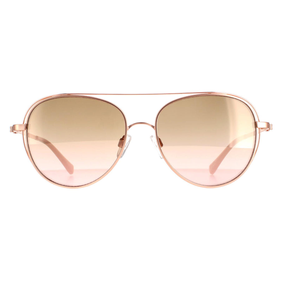 Ted Baker TB1575 Runa Sunglasses Rose Gold / Pink Brown Gradient