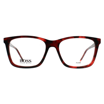 Hugo Boss Glasses Frames BOSS 1158 0UC Red Havana Men Women