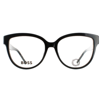 Hugo Boss Glasses Frames BOSS 1387 807 Shiny Black Women