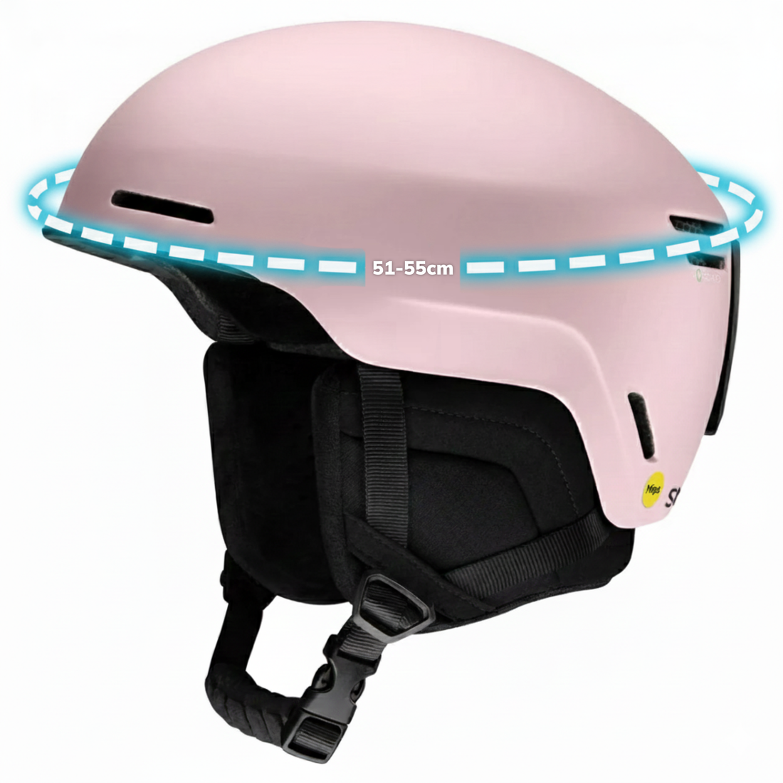 Smith Method Mips 3HJ 55 Matte Carnation Unisex Helmet