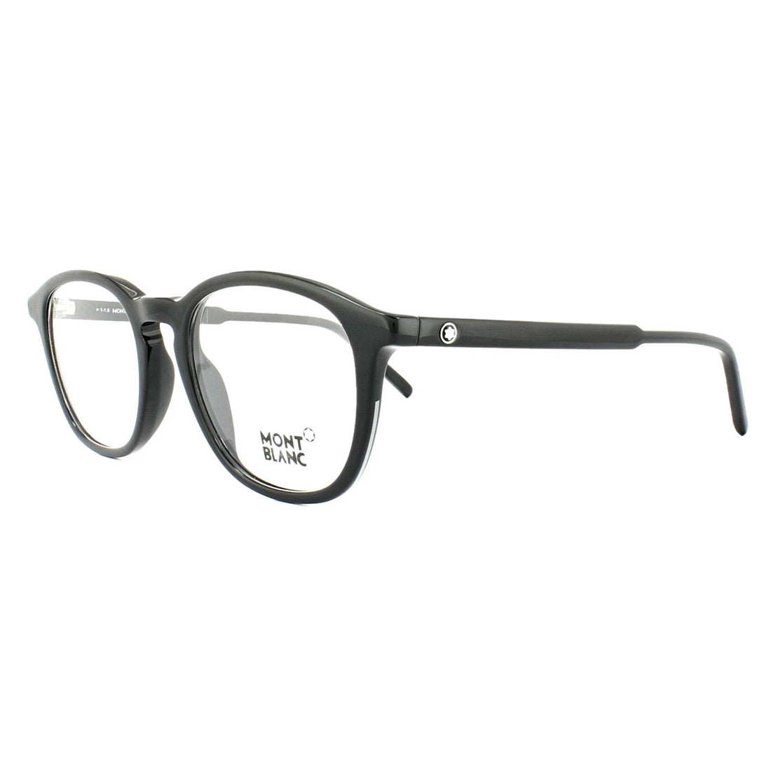 Mont Blanc Glasses Frames MB0613 001 Shiny Black
