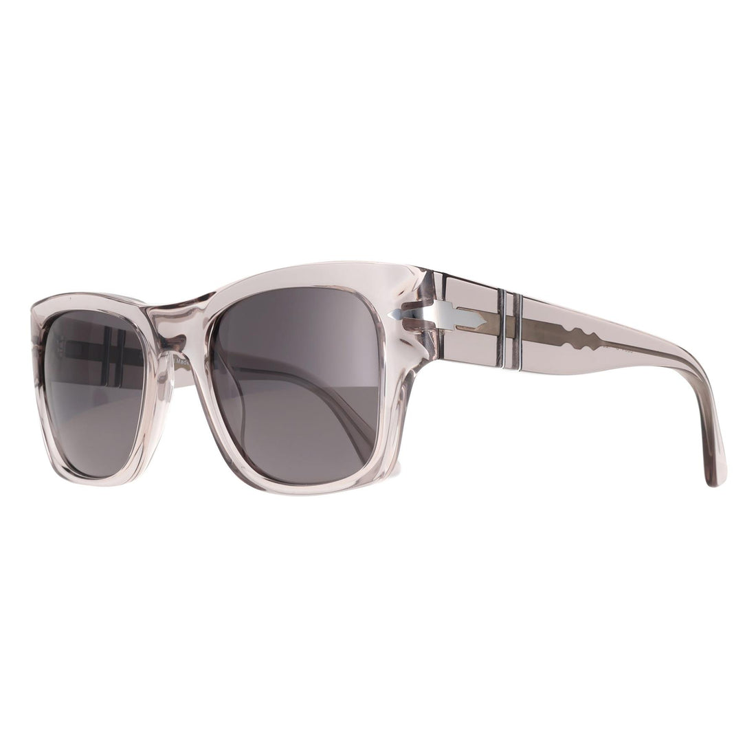 Persol Sunglasses PO3384S 1229B1 Transparent Brown Grey Dark Grey