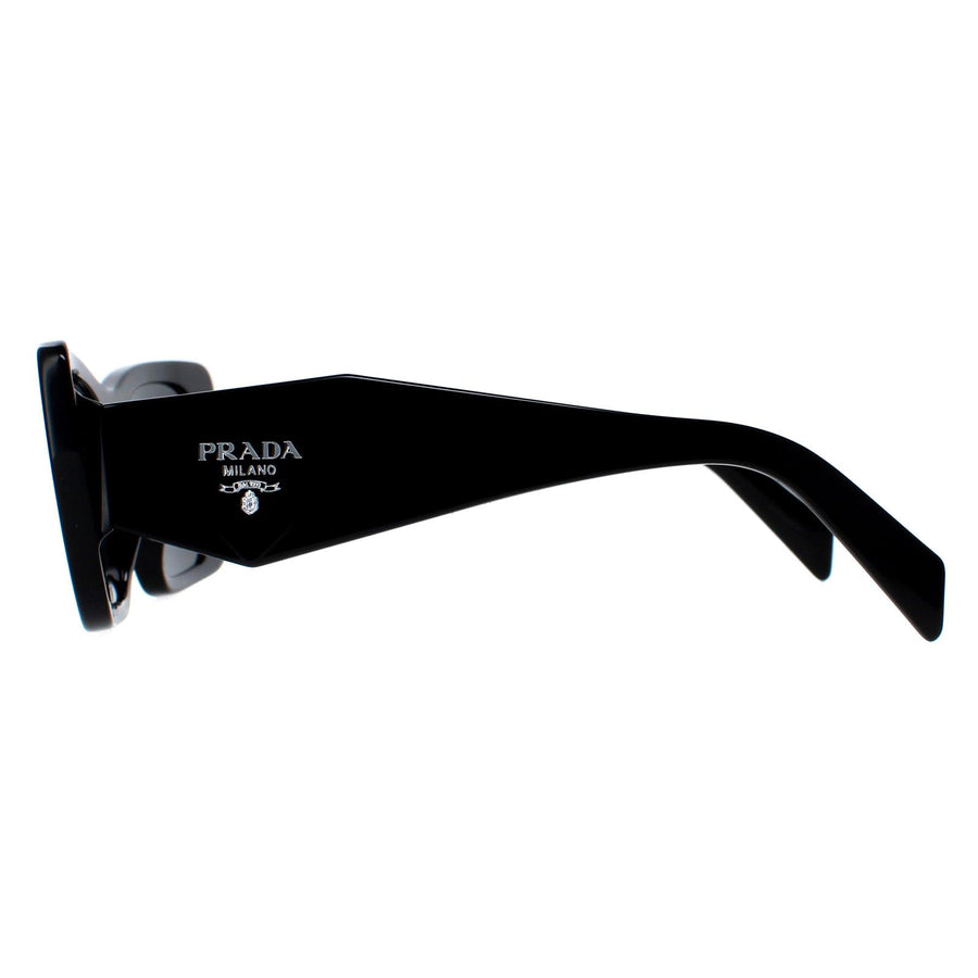 Prada Sunglasses PR08YS 1AB5S0 Black Dark Grey