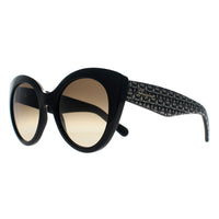 Salvatore Ferragamo Sunglasses SF964S 003 Black Gancini Grey