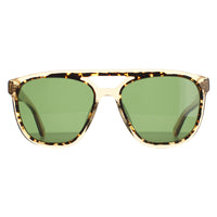 Salvatore Ferragamo Sunglasses SF944S 245 Tortoise and Honey Crystal Green