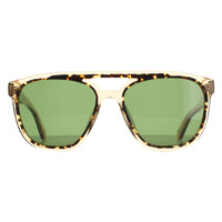 Salvatore Ferragamo SF944S Sunglasses Tortoise and Honey Crystal / Green