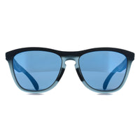 Oakley Sunglasses Frogskins Range OO9284-19 Matte Black Prizm Sapphire