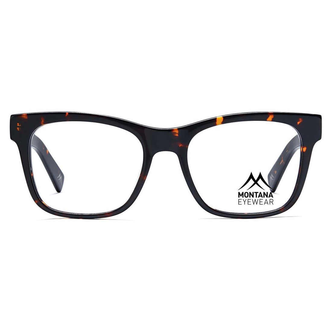 Montana Glasses Frames MA48 B Shiny Dark Turtle Men Women