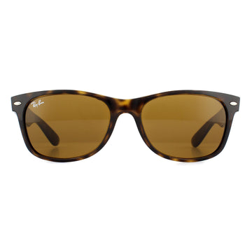 Ray-Ban Sunglasses New Wayfarer 2132 710 Light Havana Brown 52mm