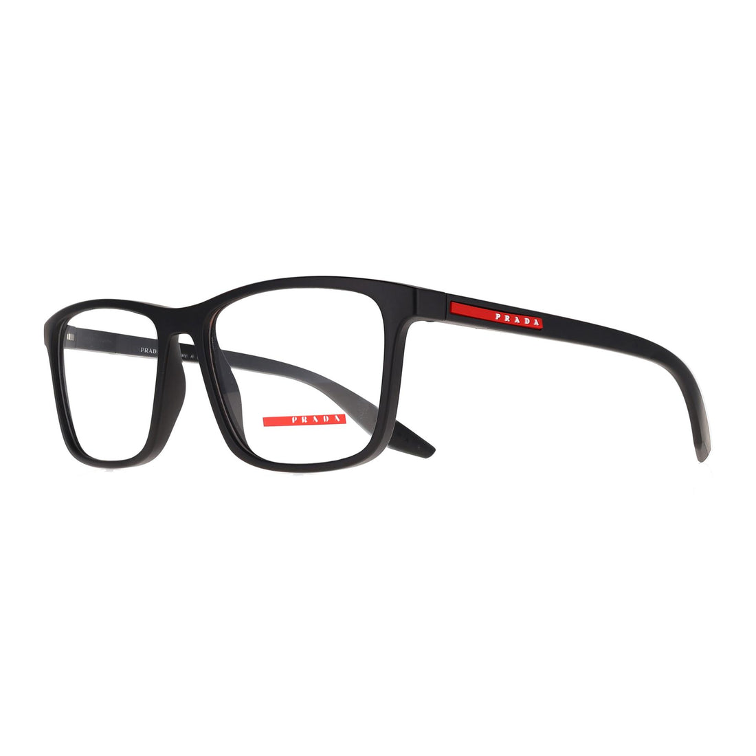 Prada Sport Glasses Frames PS01QV DG01O1 Black Rubber Men