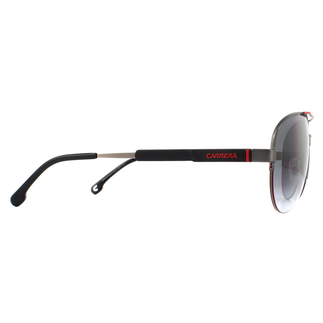Carrera Sunglasses 8030/S SVK 9O Matte Ruthenium Black Dark Grey Gradient