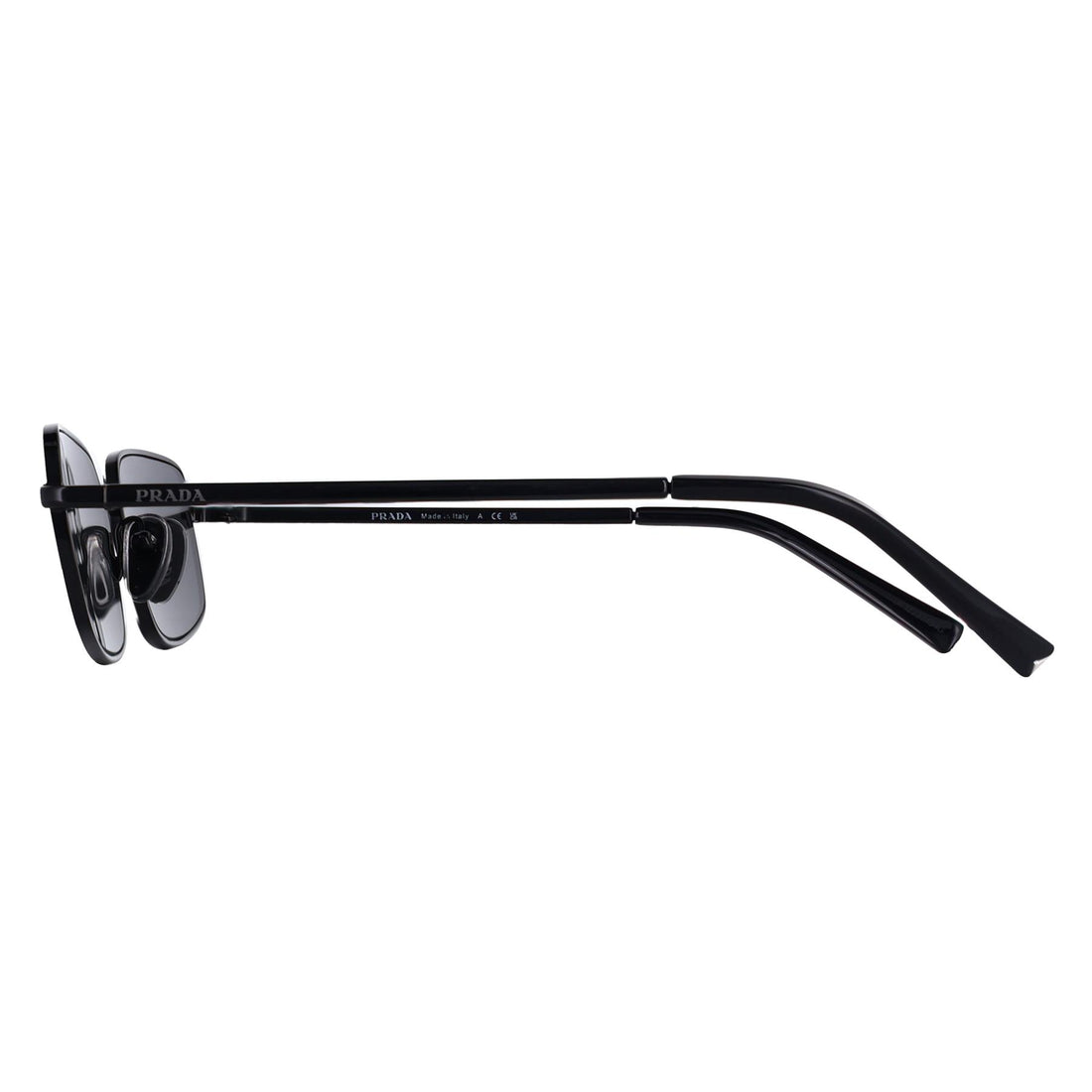 Prada Sunglasses PRA60S 1AB5S0 Black Dark Grey