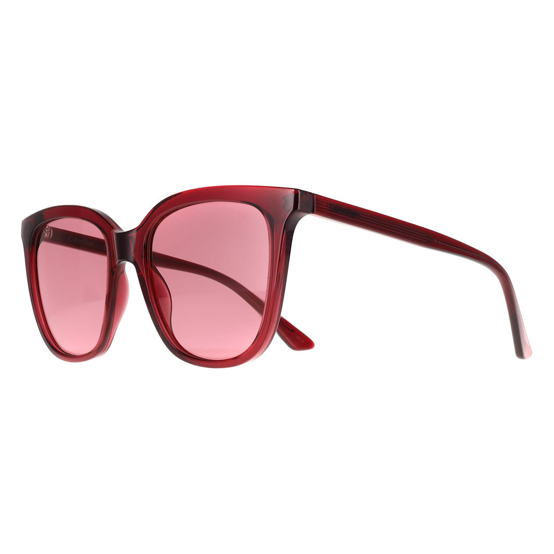 Calvin Klein Sunglasses CK23506S 513 Transparent Purple Solid Rose