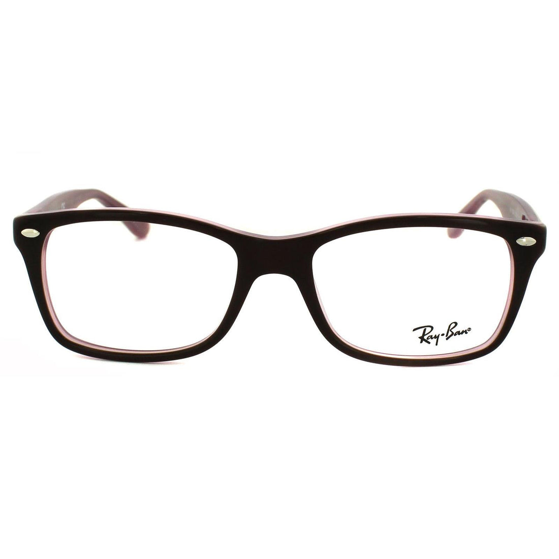 Ray-Ban 5228 Glasses Top Brown on Opal Pink 53
