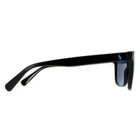 Polo Ralph Lauren Sunglasses PH4167 500180 Shiny Black Dark Blue
