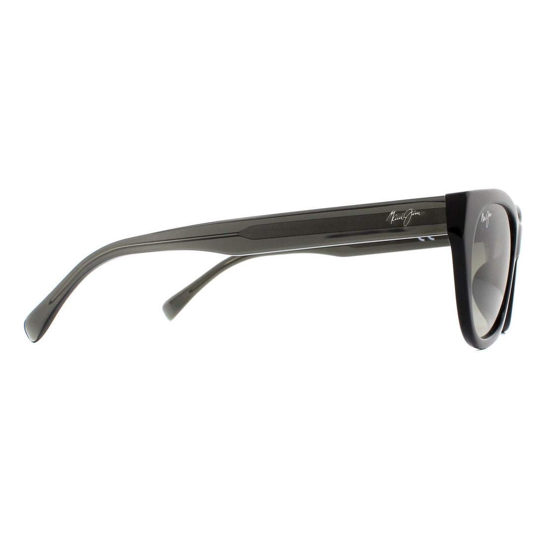 Maui Jim Sunglasses Capri GS820-02N Black with Transparent Grey Neutral Grey Polarized