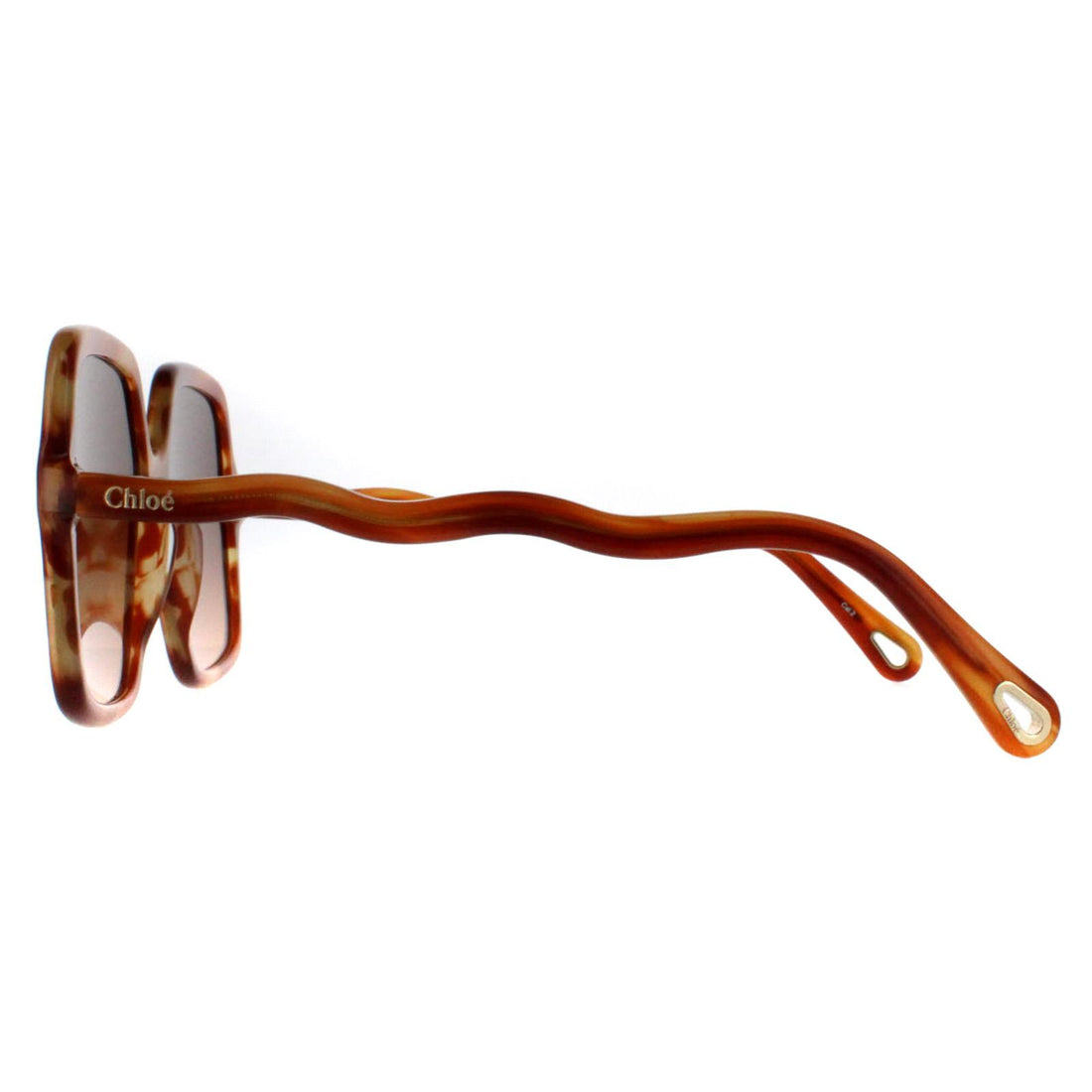 Chloe Sunglasses CH0086S Zelie 002 Havana Brown Gradient