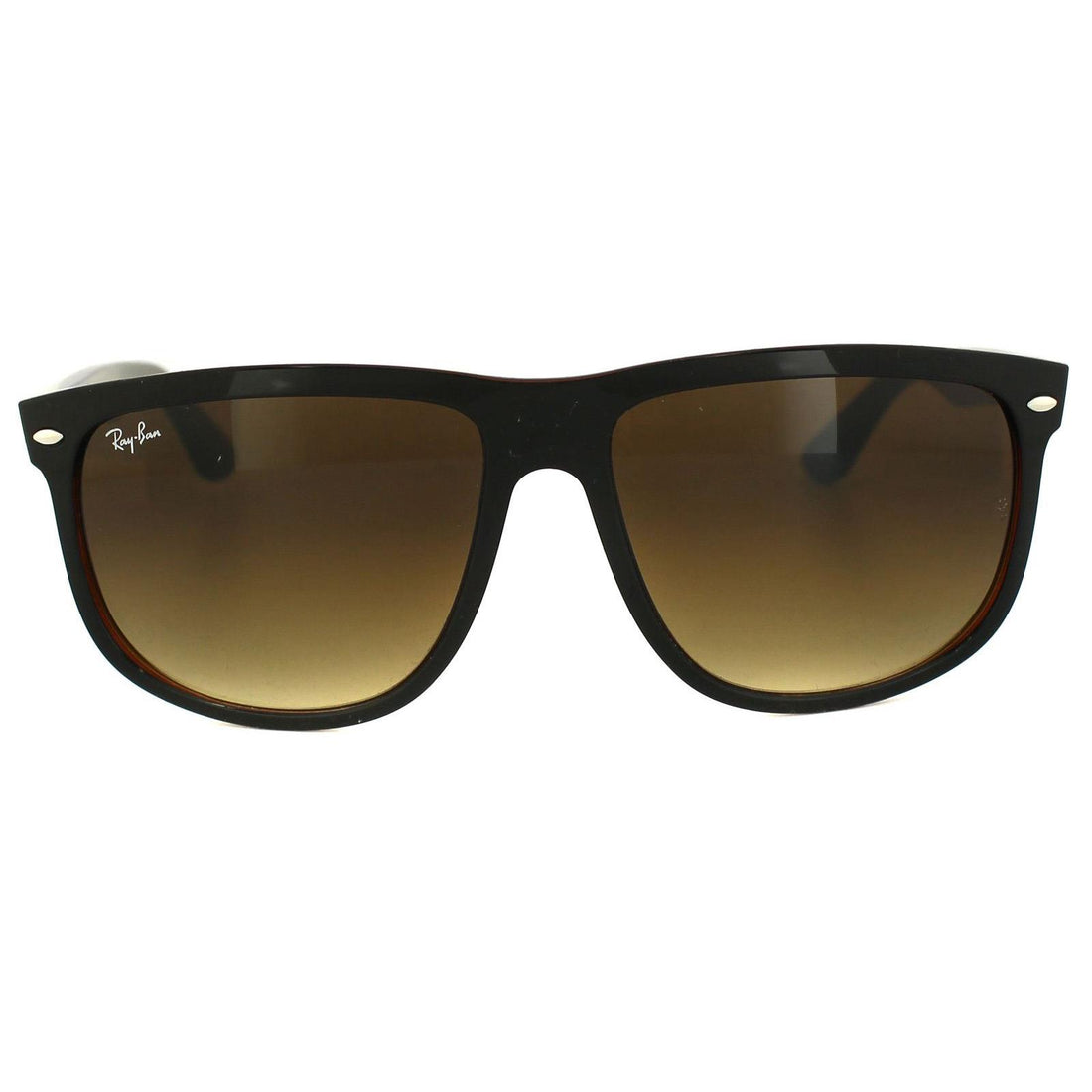 Ray-Ban RB4147 Sunglasses Top Black on Brown Brown Gradient 60