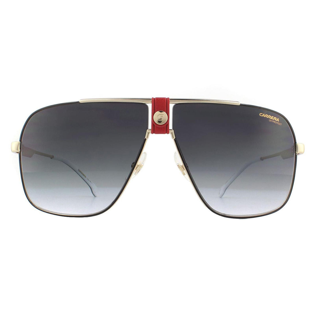 Carrera 1018/S Sunglasses Gold Red Dark Grey Gradient