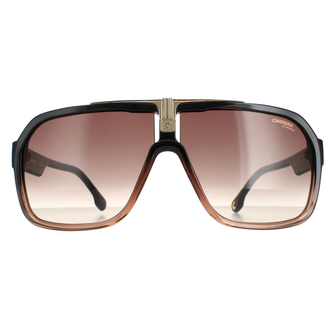 Carrera 1014/S Sunglasses Black Brown / Brown Gradient