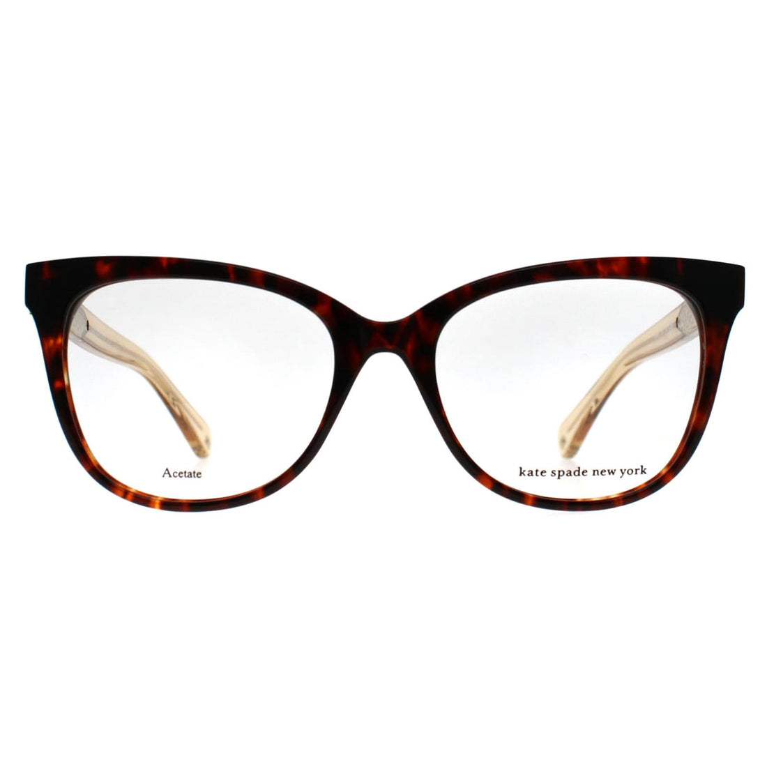 Kate Spade Glasses Frames Nevaeh 086 Dark Tortoise Women