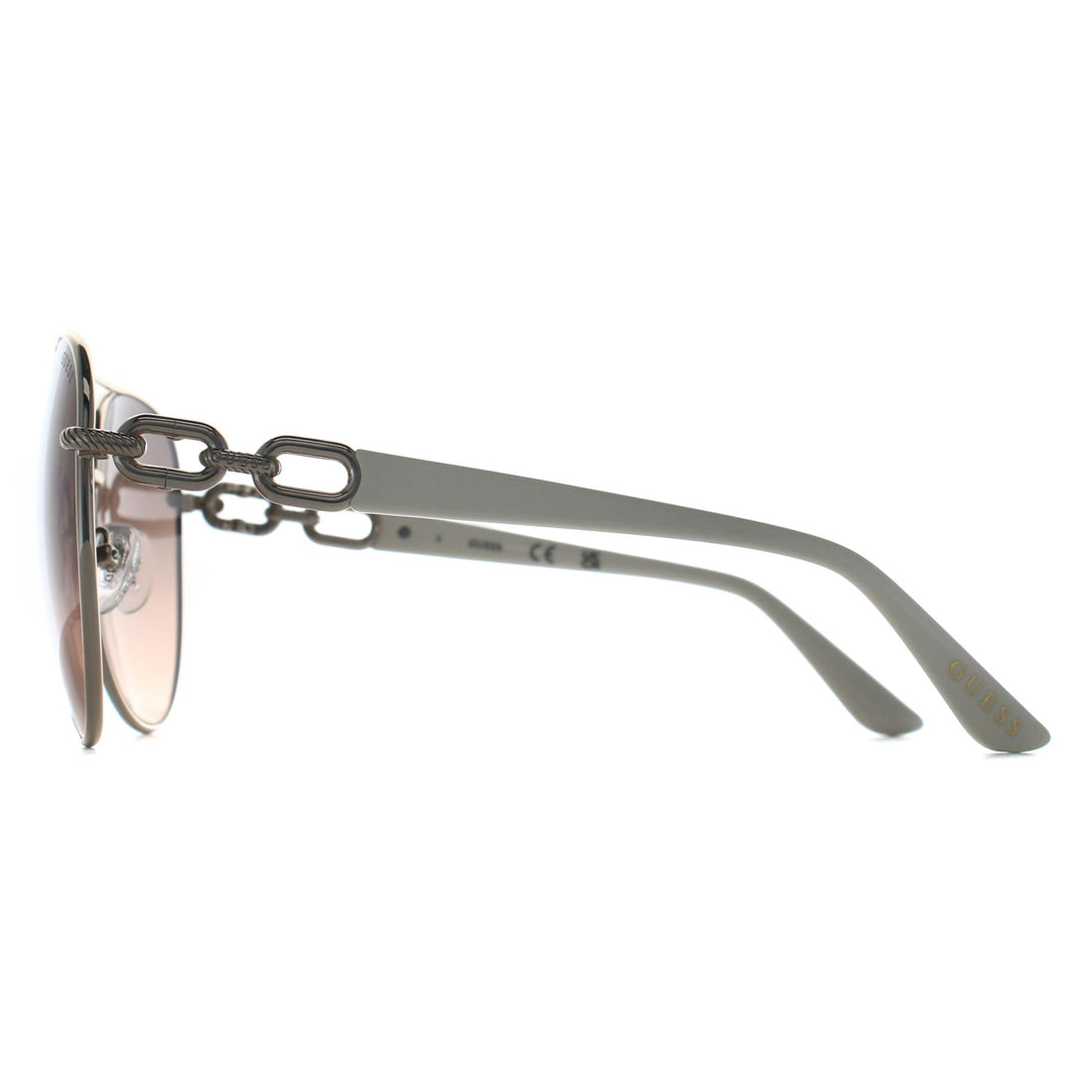 Guess Sunglasses GU00158 32B Gold Smoke Gradient