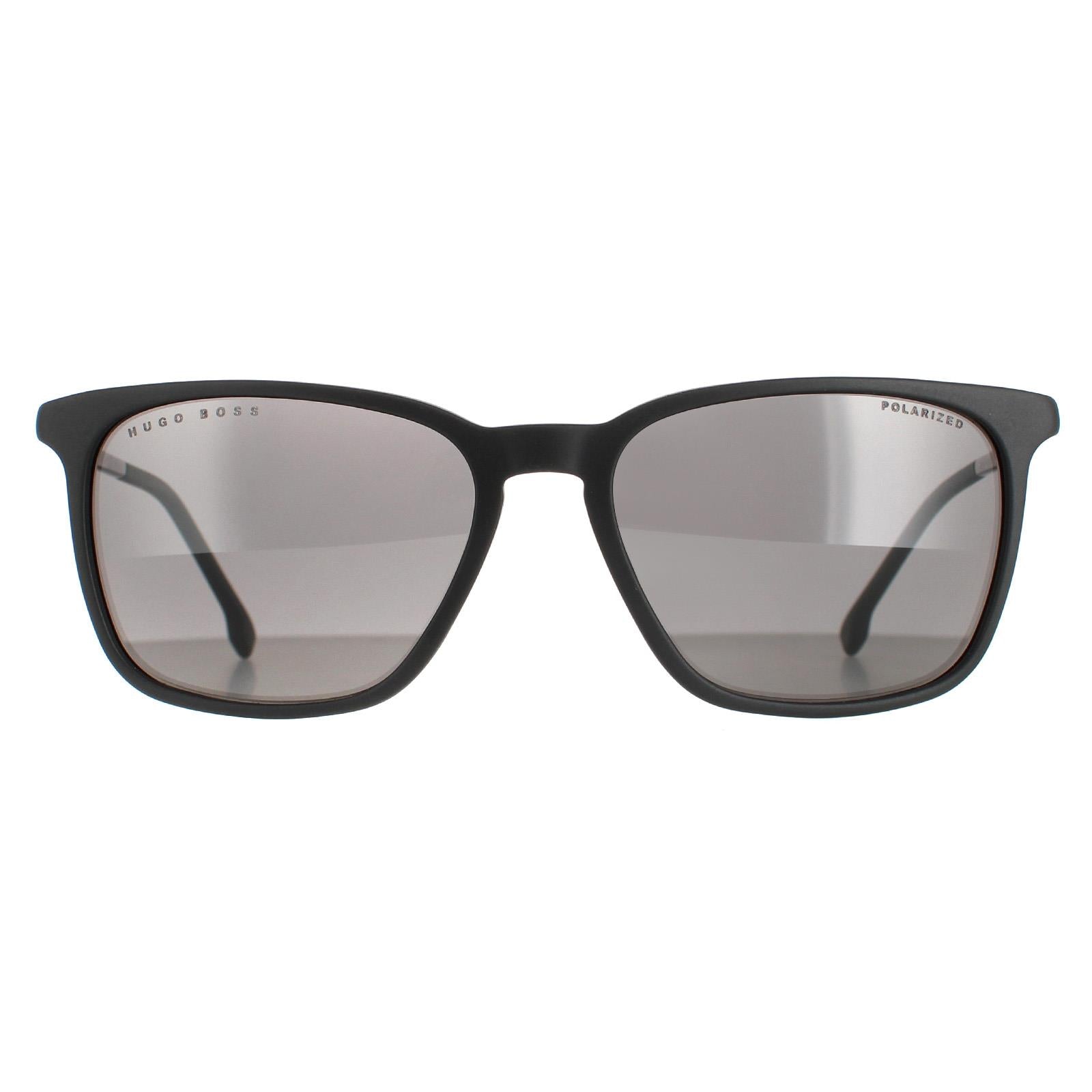 Sunglasses 1183 S IT 003 M9 Matte Black Grey Polarised