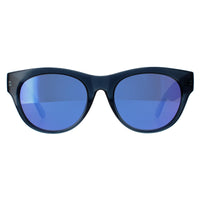 Smith Sunglasses Sophisticate OXZ TE Blue Crystal Chromapop Violet Mirror