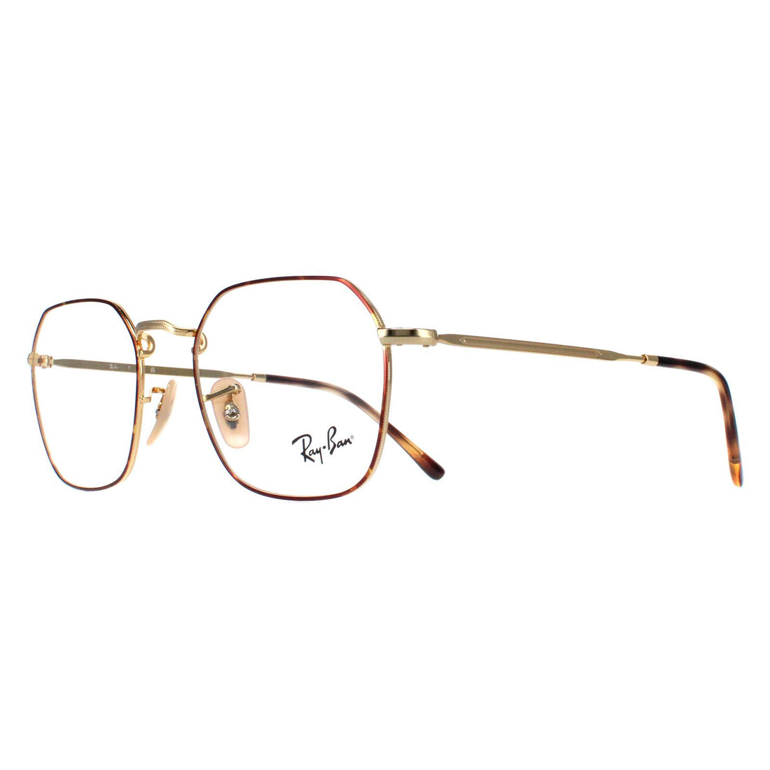 Ray-Ban Glasses Frames RX3694V Jim 2945 Havana on Gold Men Women